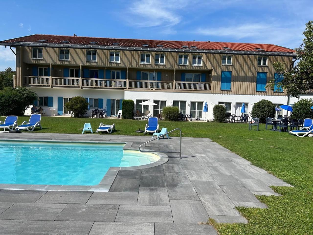Gabi Mit Pool Und Sauna Übersee Eksteriør bilde
